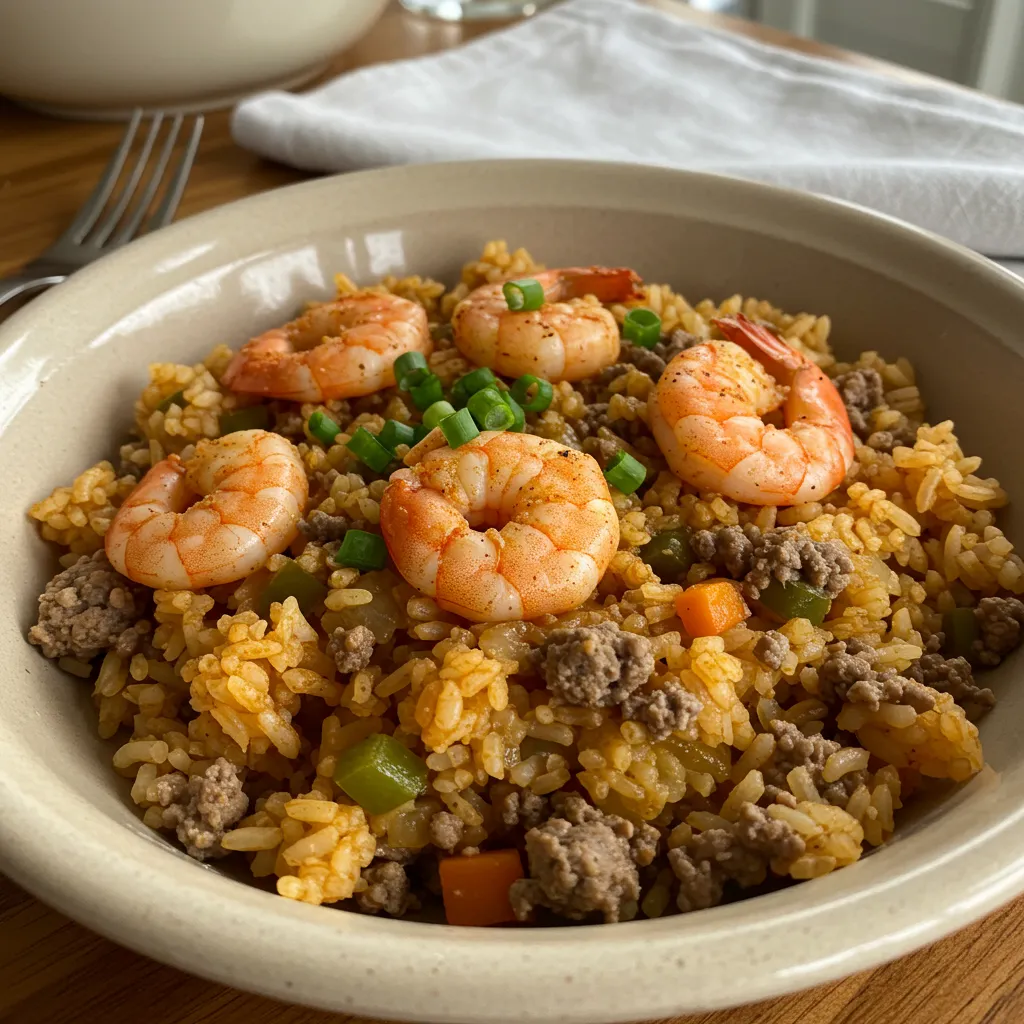 The Ultimate Shrimp Dirty Rice: Authentic Cajun Comfort Perfection - tertiary view